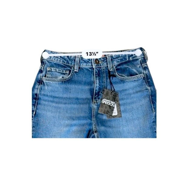 Johnny Was Sasson Vintage Blue Women Wide-Leg Jeans Size 26 High Rise NWT - Picture 3 of 7